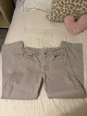 Abercrombie & Fitch Light Stone Low-Rise Jeans